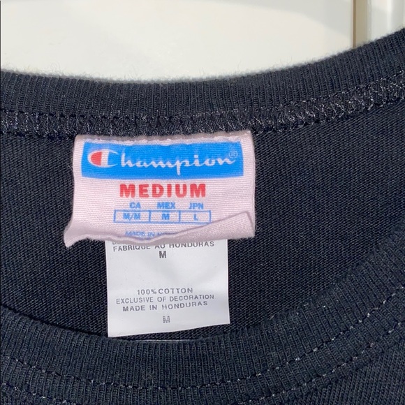 Black champion tee - Picture 2 of 2